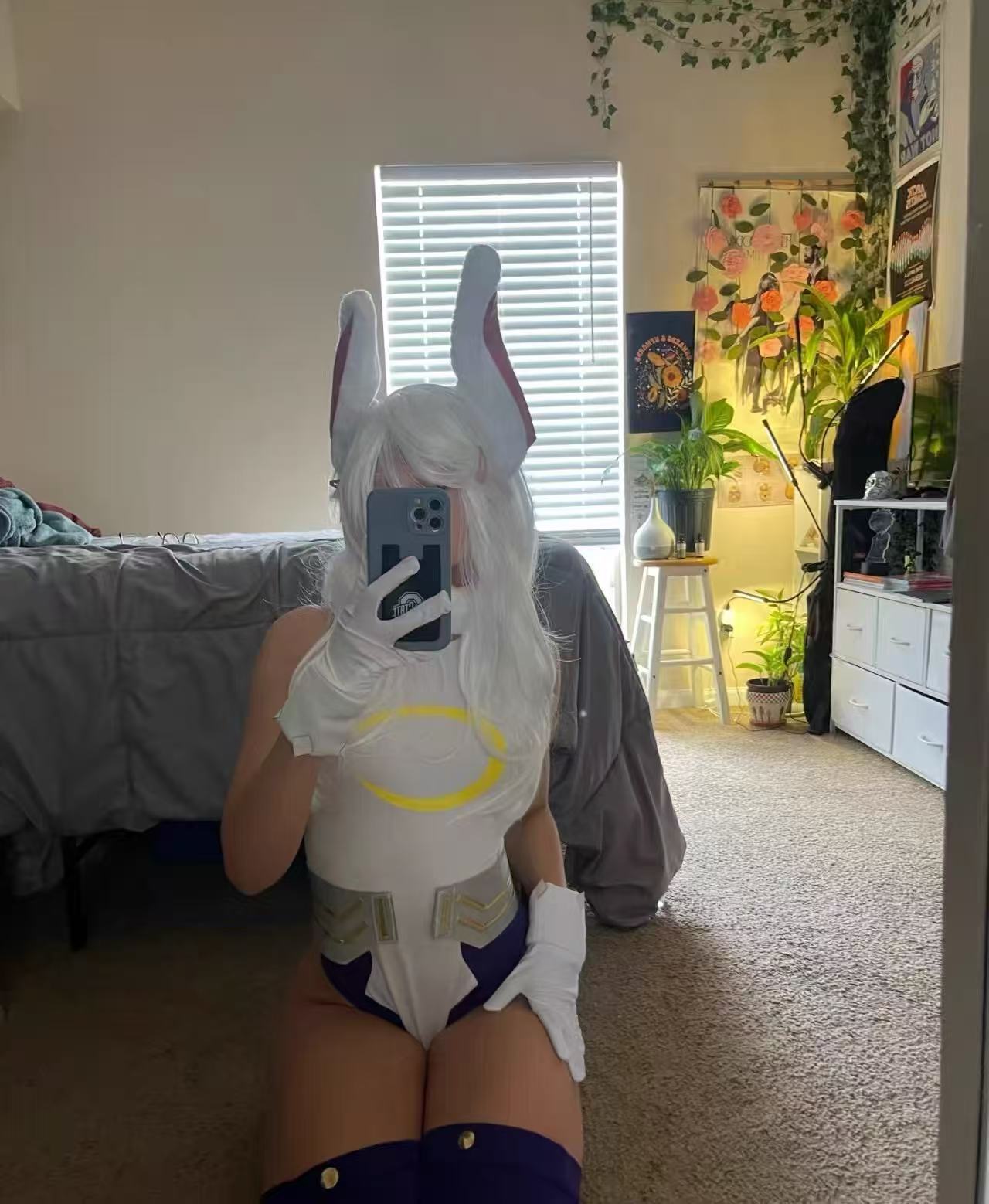 Anime Cosplay Bodysuit - My Hero Academia Rumi Usagiyama Cosplay
