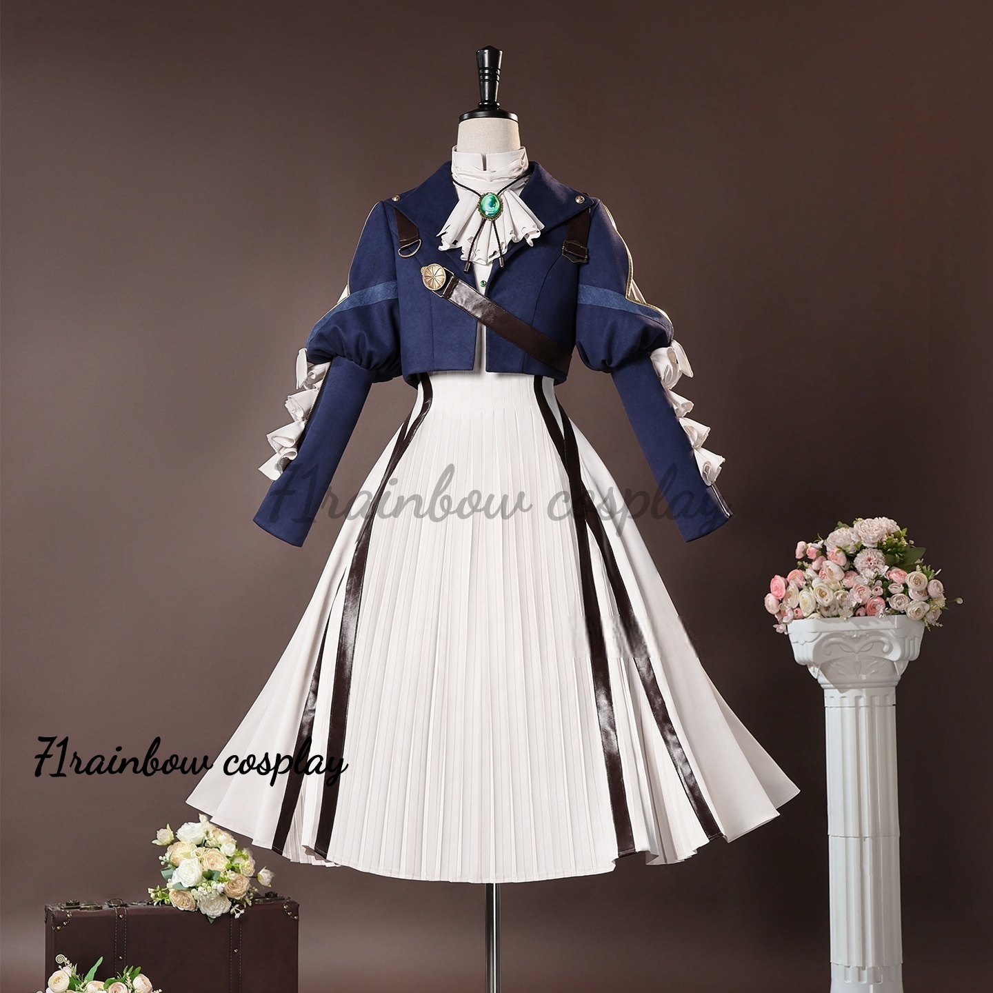Violet Evergarden Dress - Anime Violet Evergarden Cosplay Kostüm Kadın