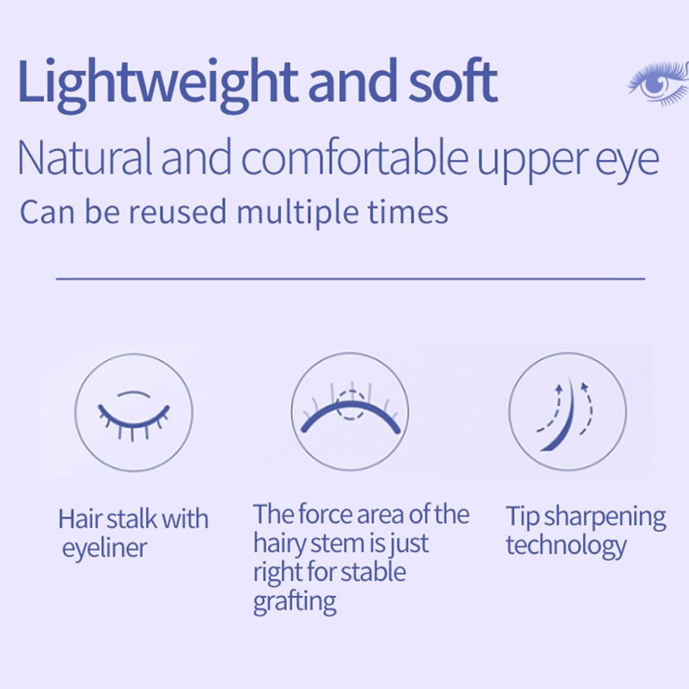 Anime Cosplay Lashes - Beyaz Beyaz Anime Kirpikleri Dikenli 3D