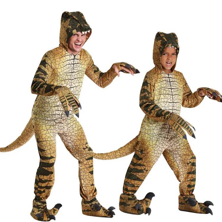 Anime Cosplay Dress For Men - Dinozor Tyrannosaurus Çocuk Kostümleri Yetişkin Erkek