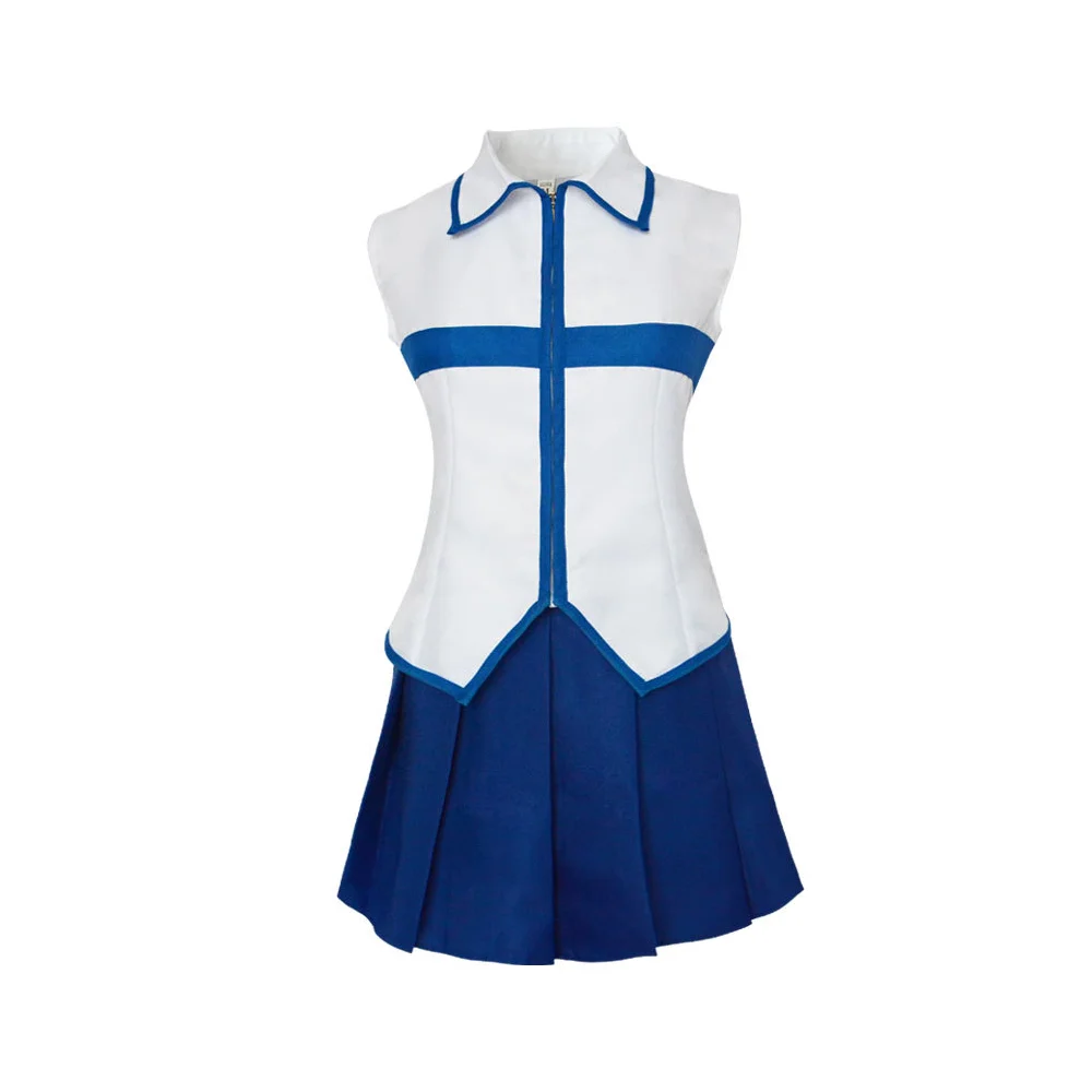 Anime Cosplay Expo 2025 - Fairy Tail Mavi ve Beyaz Kolsuz