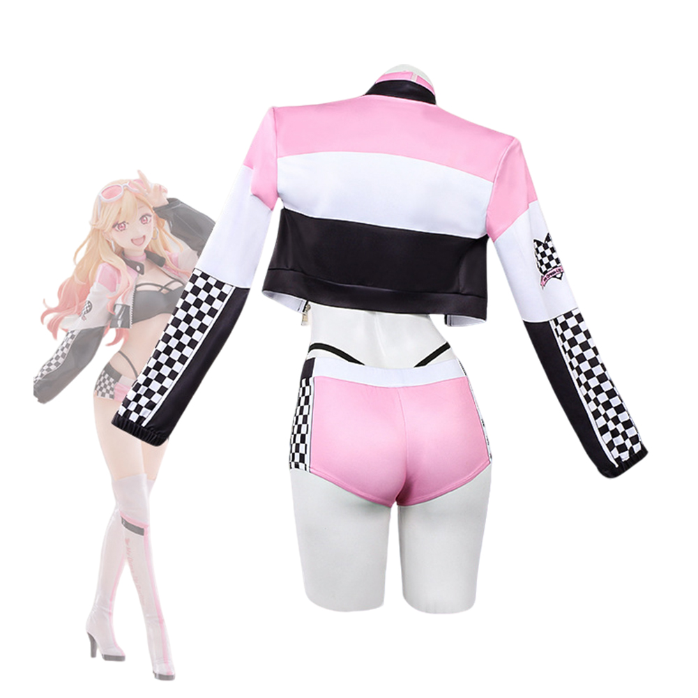 Kitagawa Anime Cosplay - Kitagawa Marin Yarış Kıyafeti Anime Kostümü