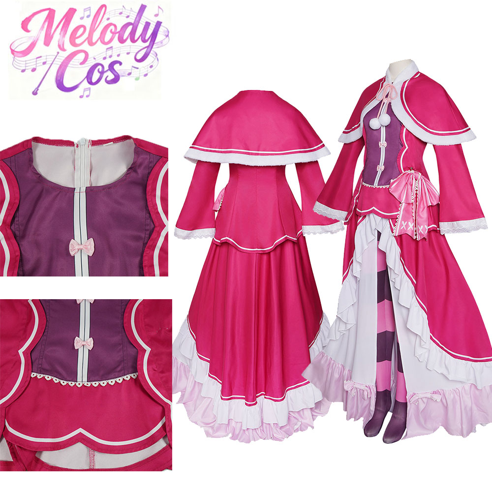 Anime Cosplay Re Zero - Yetişkin Kadın Beatrice Cosplay Kostüm Yeniden