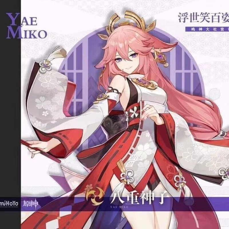 Genshin Etki Yae Miko Cosplay  - Anime Cosplay Kostüm incelemesi ve fiyatı