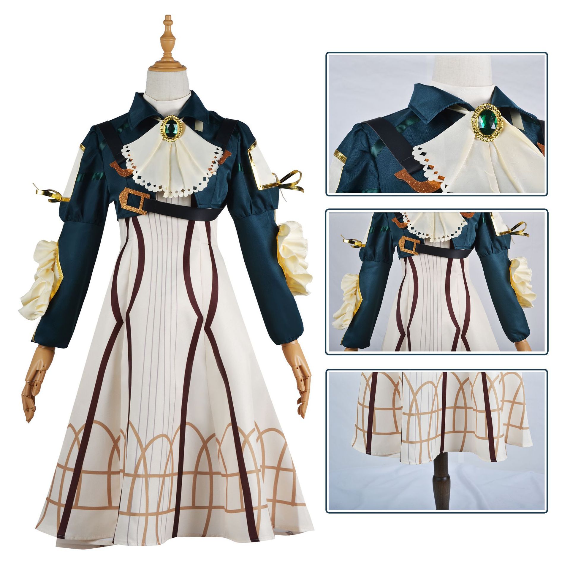 Anime Violet Evergarden Cospla - Violet Evergarden Dress incelemesi ve fiyatı