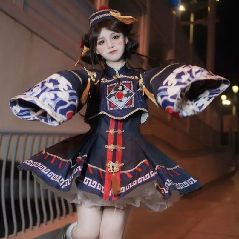 Lolita Çin Tarzı Tatlı Elbise  - Anime Zombie Cosplay incelemesi ve fiyatı