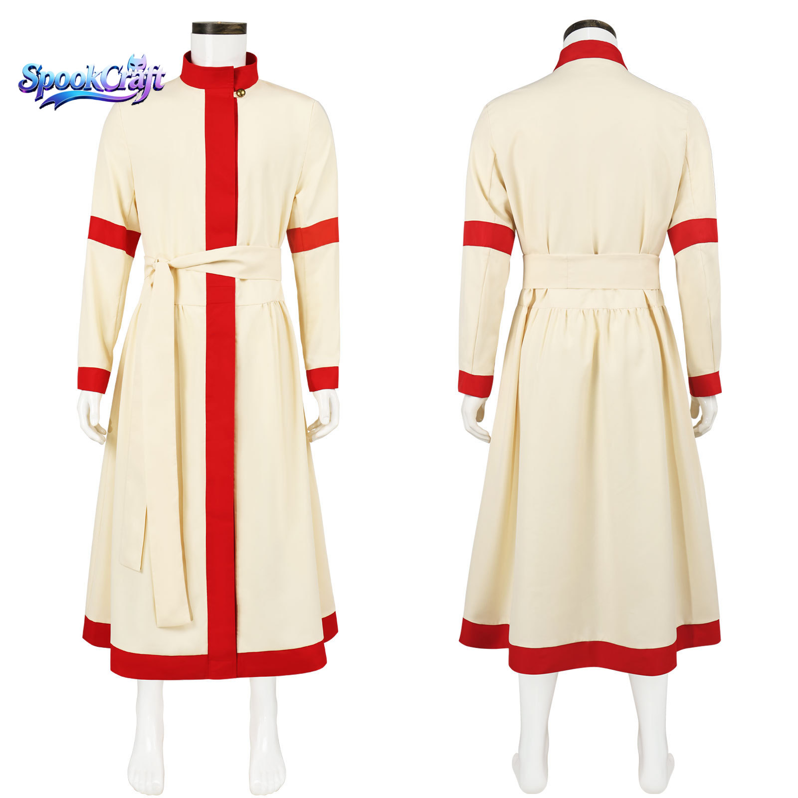 Yeni Ortaçağ Kaftan Robe Rahip - Anime Cosplay Dress For Men incelemesi ve fiyatı