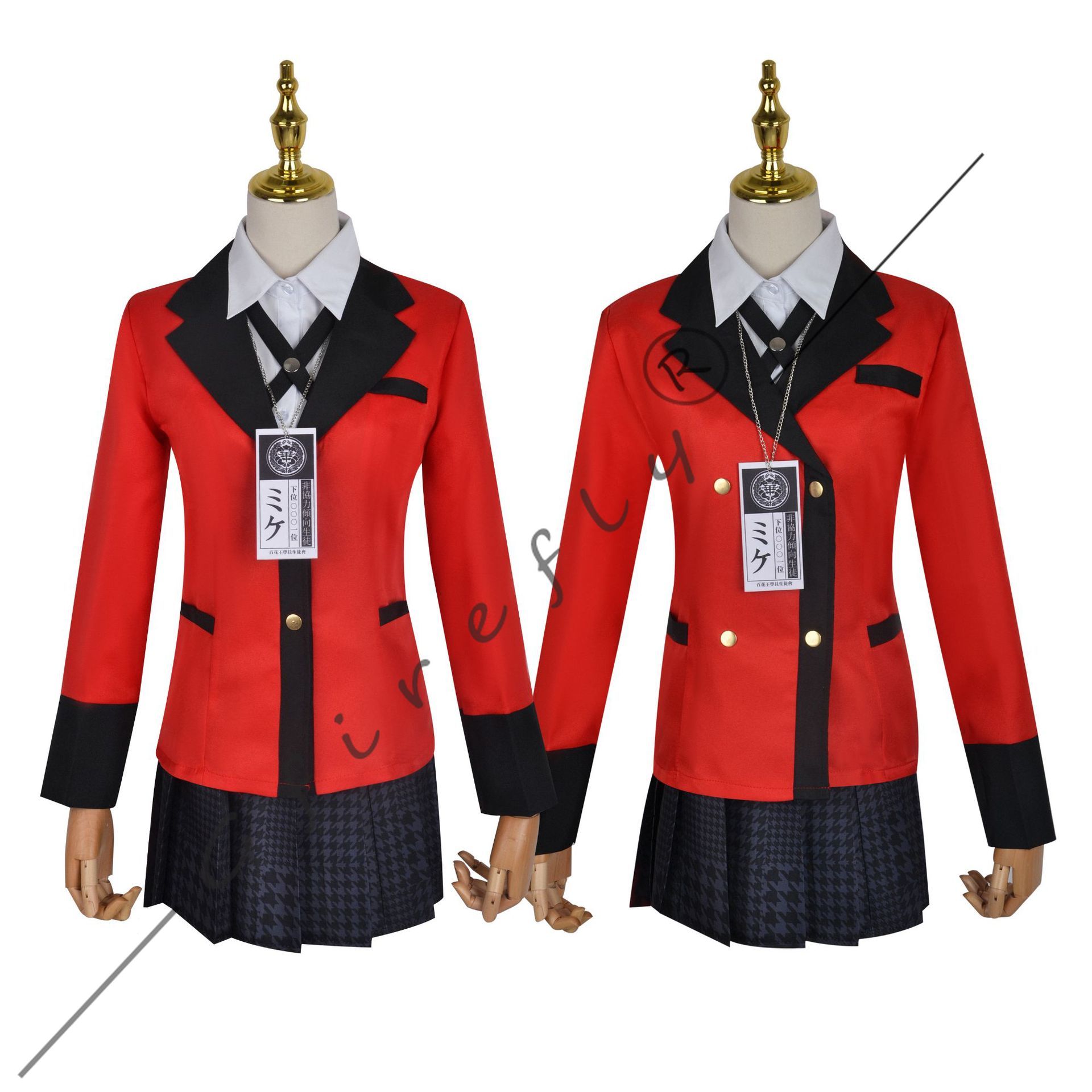 Kakegurui Cosplay Kostüm Jyaba - Anime Cosplay Yumeko incelemesi ve fiyatı