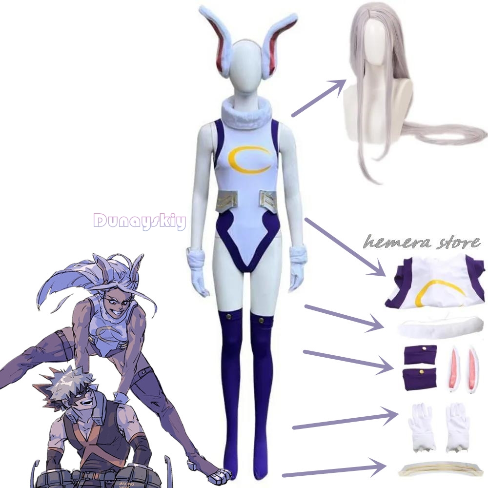 My Hero Academia Rumi Usagiyam - Anime Cosplay Bodysuit incelemesi ve fiyatı