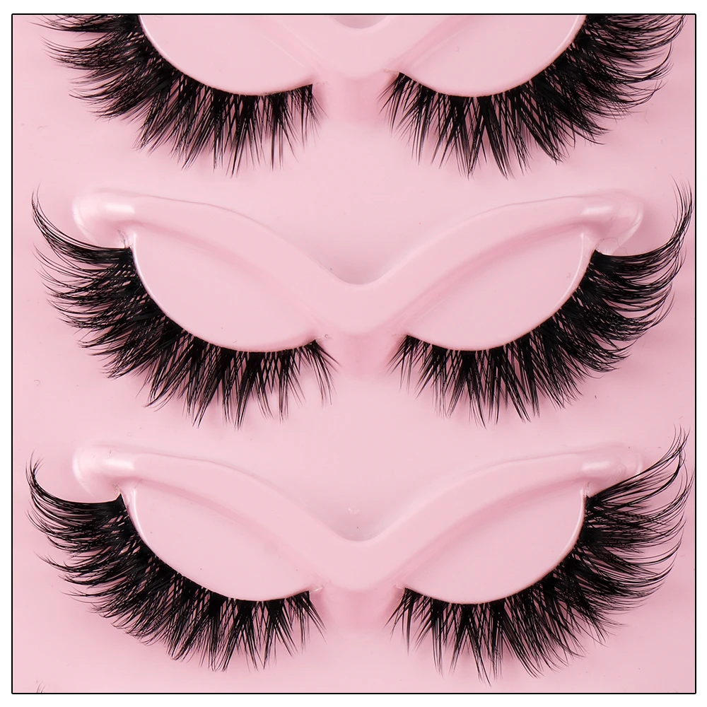Kedi Gözü 5 Çift 3D Doğal Takm - Anime Cosplay Lashes incelemesi ve fiyatı