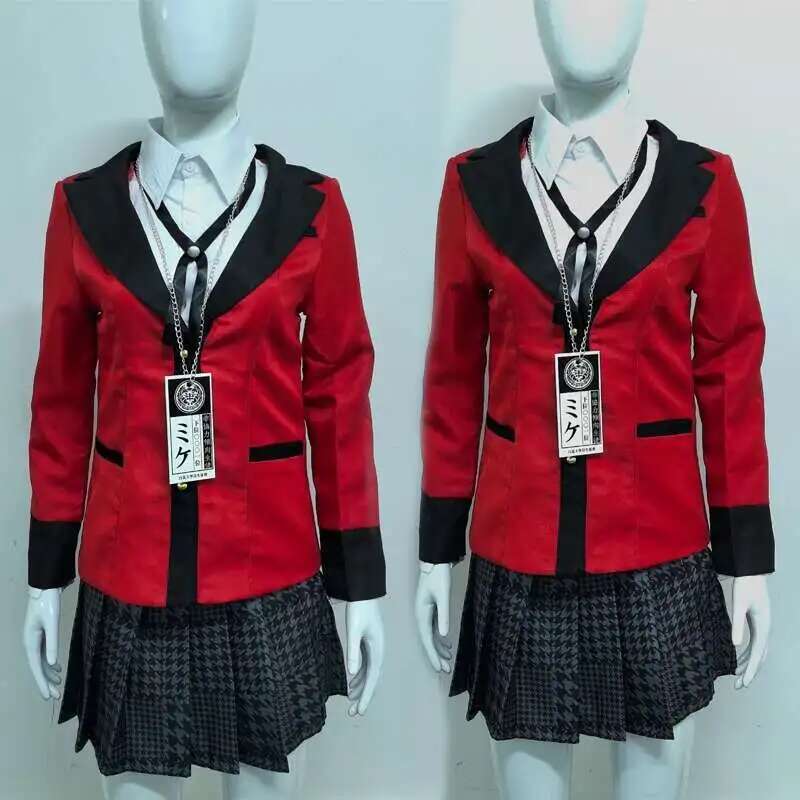 Anime Kakegurui Jabami Yumeko  - Anime Cosplay Yumeko incelemesi ve fiyatı
