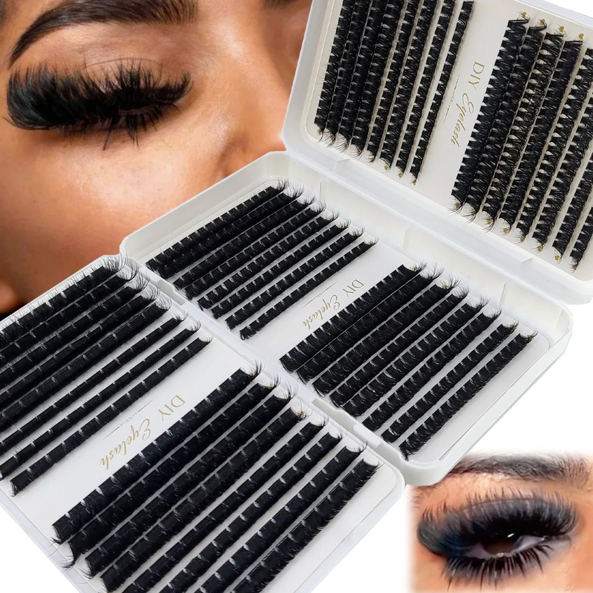 HBZGTLAD 200D-60D Alt ve Sivri - Anime Cosplay Lashes incelemesi ve fiyatı