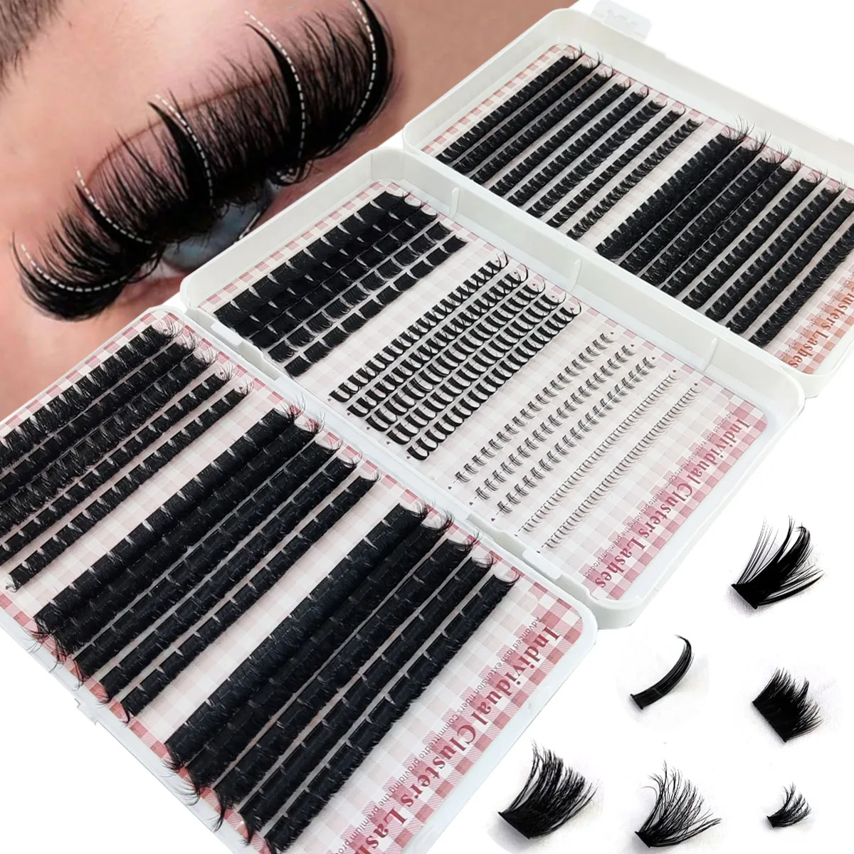 HBZGTLAD 200D-60D Alt ve Sivri - Anime Cosplay Lashes incelemesi ve fiyatı