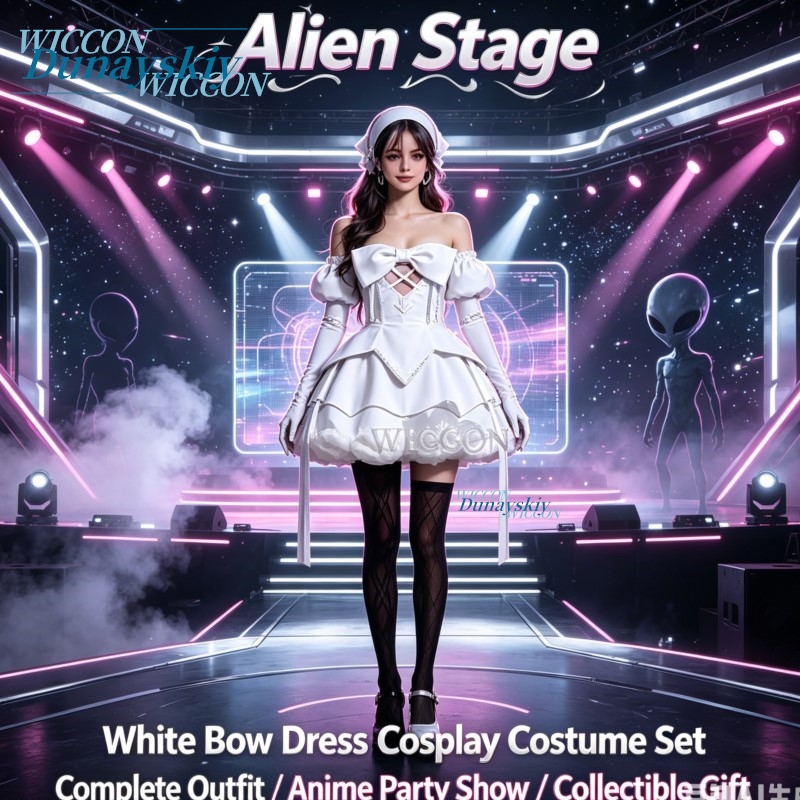 Anime Alien Sahne Zombi Beyaz  - Anime Zombie Cosplay incelemesi ve fiyatı