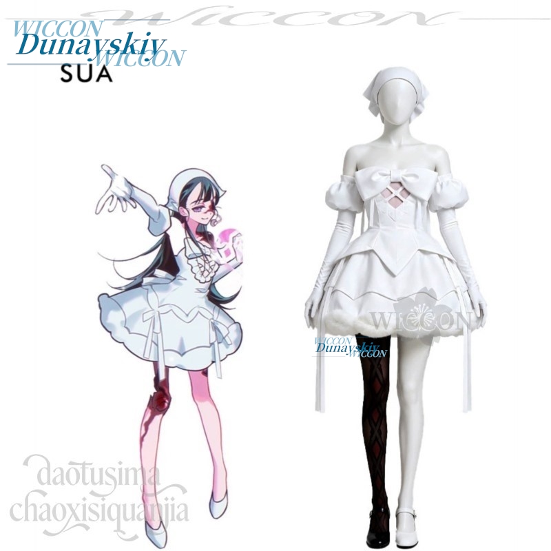 Anime Alien Sahne Zombi Beyaz  - Anime Zombie Cosplay incelemesi ve fiyatı