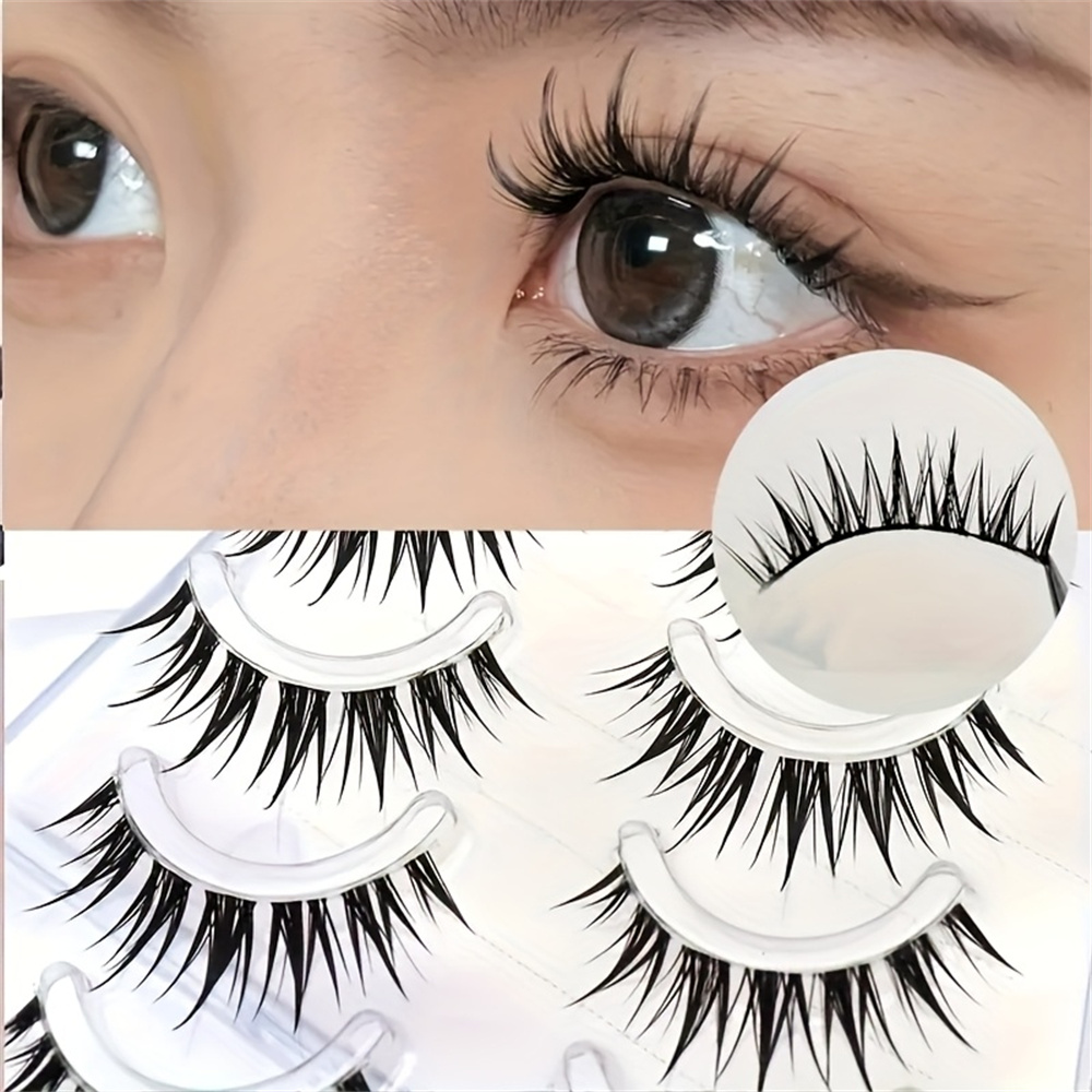 5 Çift Islak Çizgi Roman Kirpi - Anime Cosplay Lashes incelemesi ve fiyatı