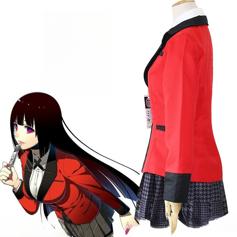 Anime Kakegurui Jabami Yumeko  - Anime Cosplay Yumeko incelemesi ve fiyatı