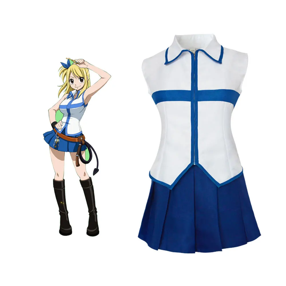 Fairy Tail Mavi ve Beyaz Kolsu - Anime Cosplay Expo 2025 incelemesi ve fiyatı