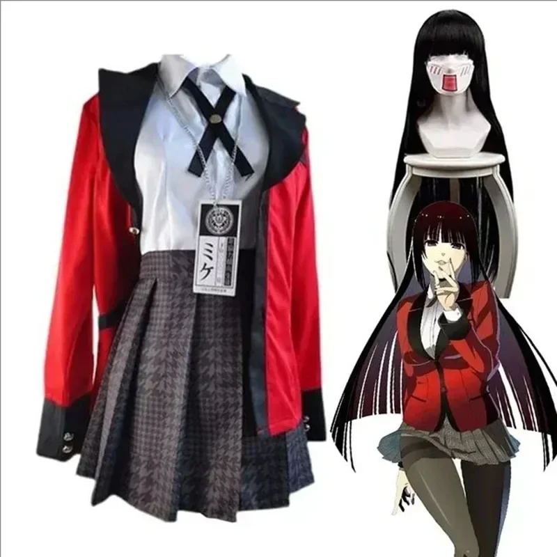 Anime Kakegurui Jabami Yumeko  - Anime Cosplay Yumeko incelemesi ve fiyatı