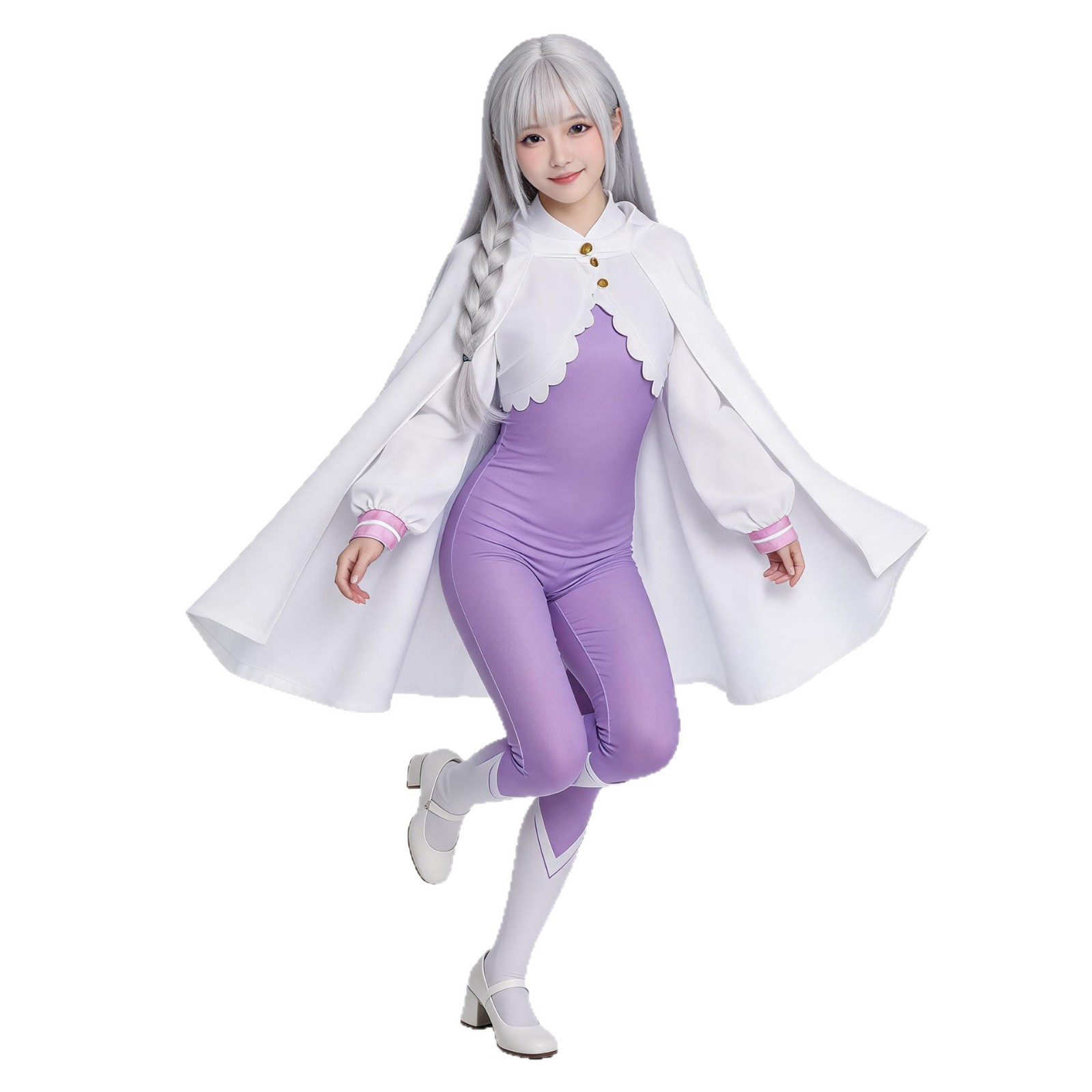 Emilia Cosplay Kostüm Peruk An - Anime Cosplay Re Zero incelemesi ve fiyatı