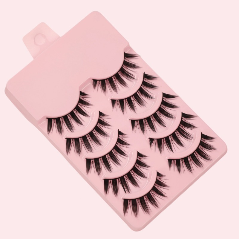 5 Çift Manga Sivri Uçlu Takma  - Anime Cosplay Lashes incelemesi ve fiyatı
