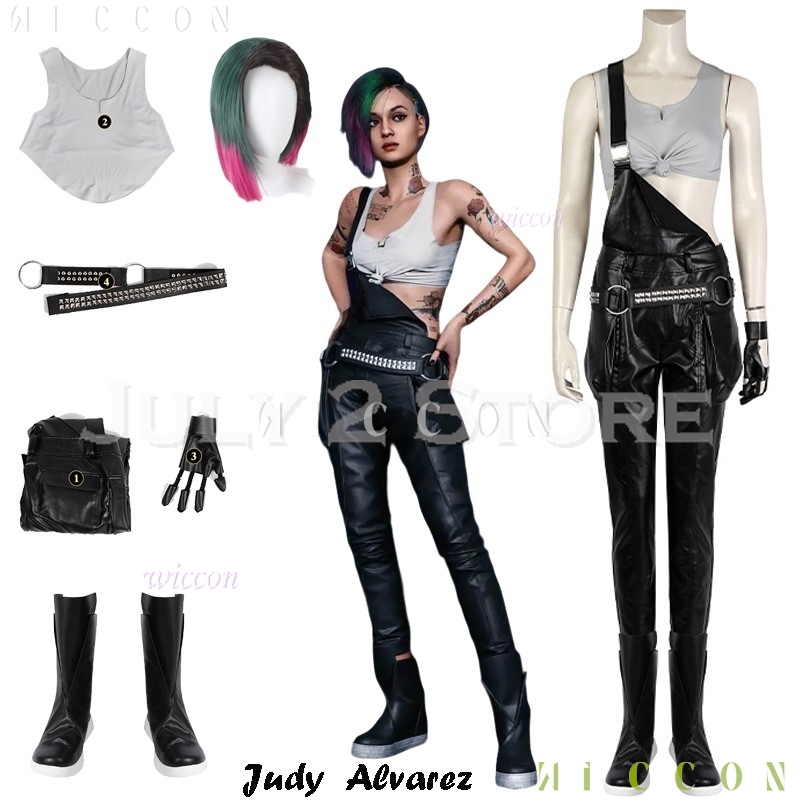 CyberPunk Judy Cosplay Alvarez - Anime Cosplay Expo 2025 incelemesi ve fiyatı