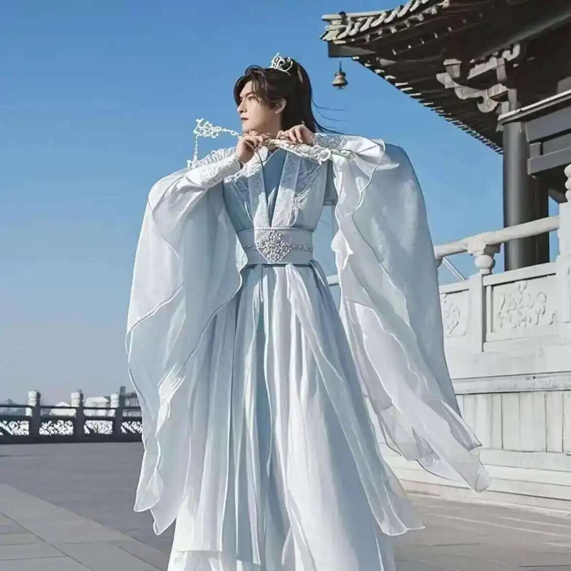 Büyük Boy 3XL Hanfu Erkekler Ç - Anime Cosplay Dress For Men incelemesi ve fiyatı