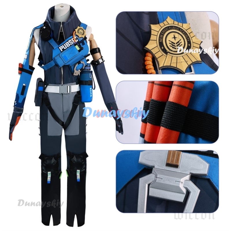 Zenless Zone Zero Seth Lowell  - Cosplay Anime N incelemesi ve fiyatı