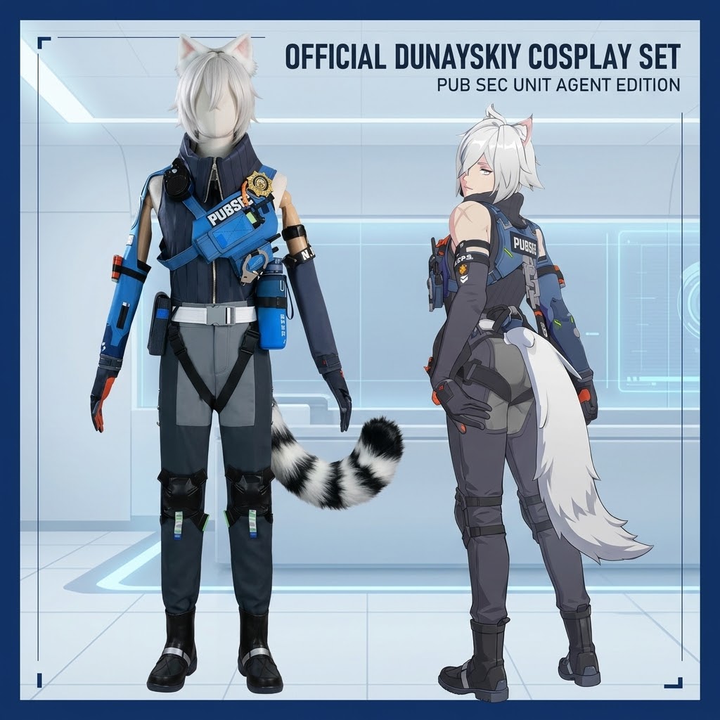 Zenless Zone Zero Seth Lowell  - Cosplay Anime N incelemesi ve fiyatı